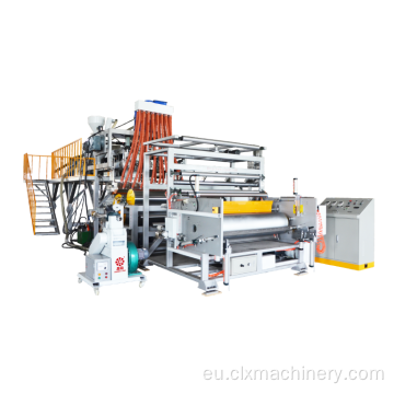 1500 mm-ko galdaketa LLDPE Stretch Wrapping Film Unit